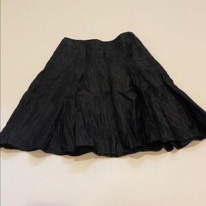 Louben Laura Petites Chic Black A-Line Women's Skirt